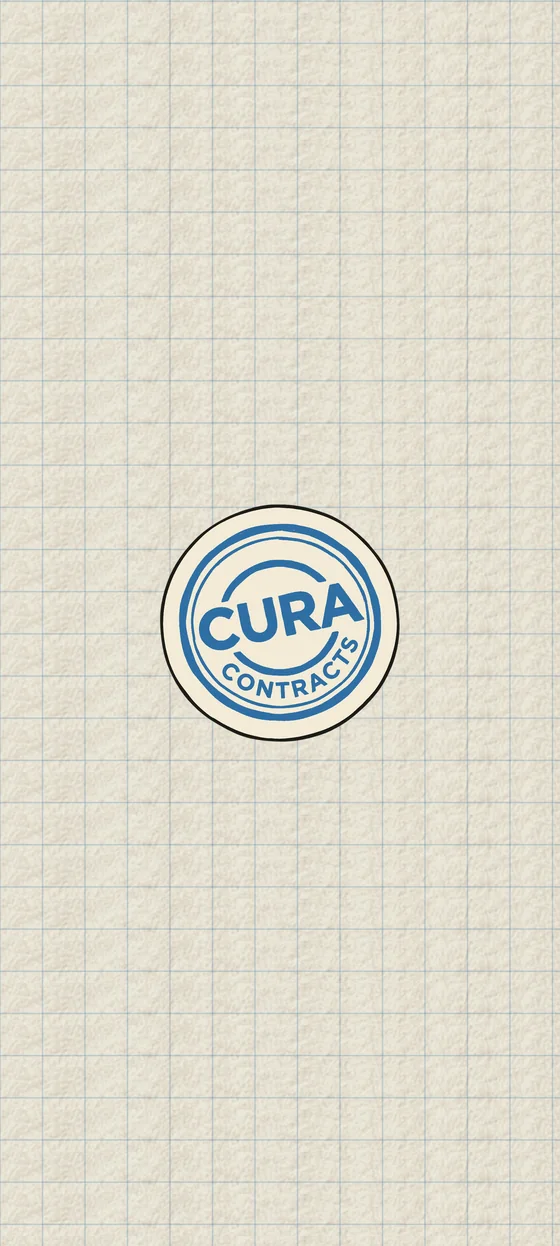 The Cura board &mdash; the seal in the middle, every tool strung out of the screen