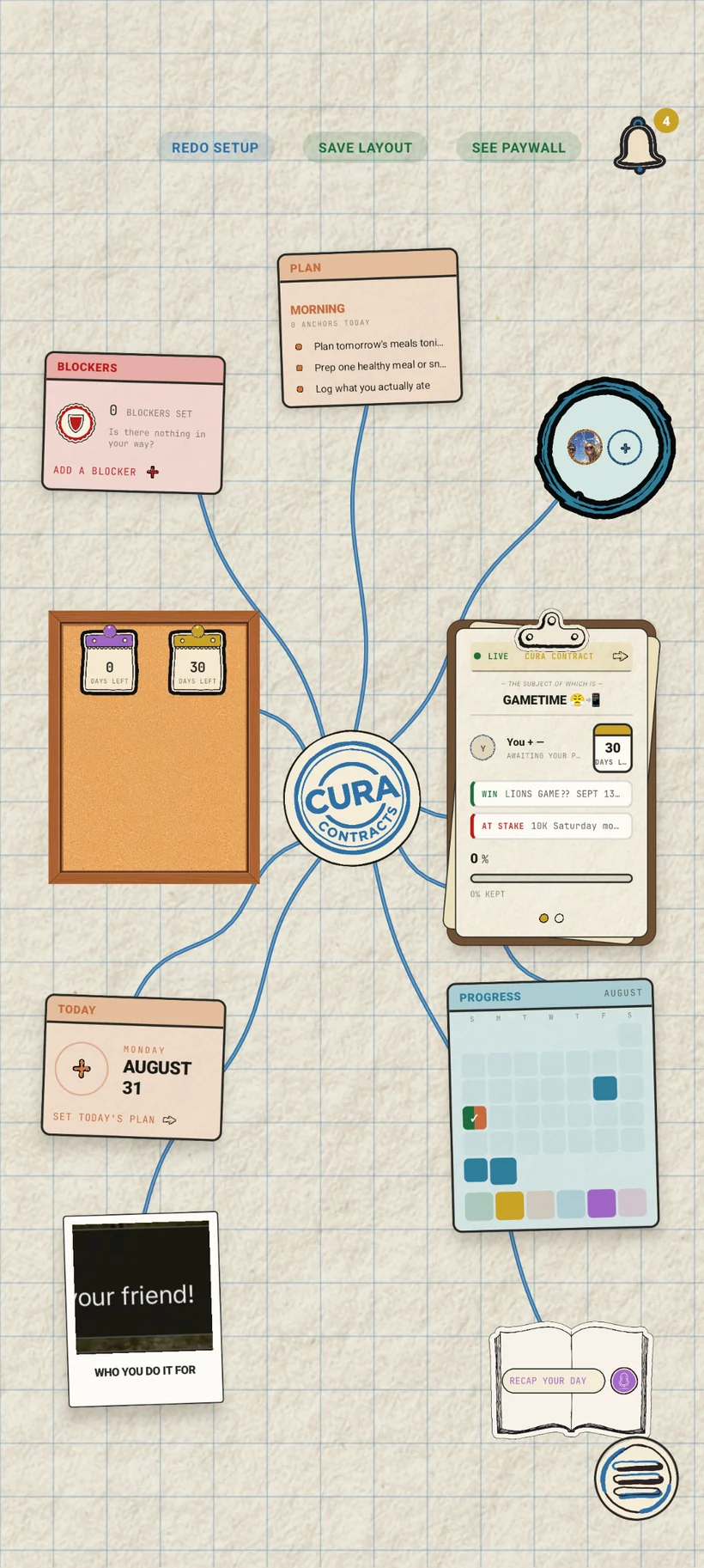 The Cura app
